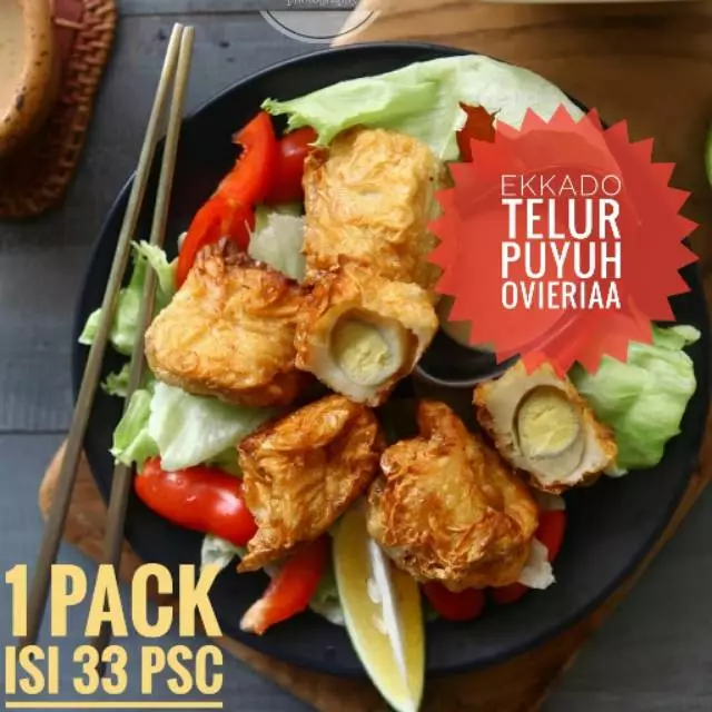 Ekado Telur Puyuh Bento